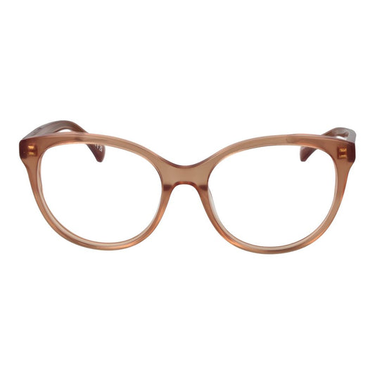 Max Mara Brillenrahmen aus braunem Acetat