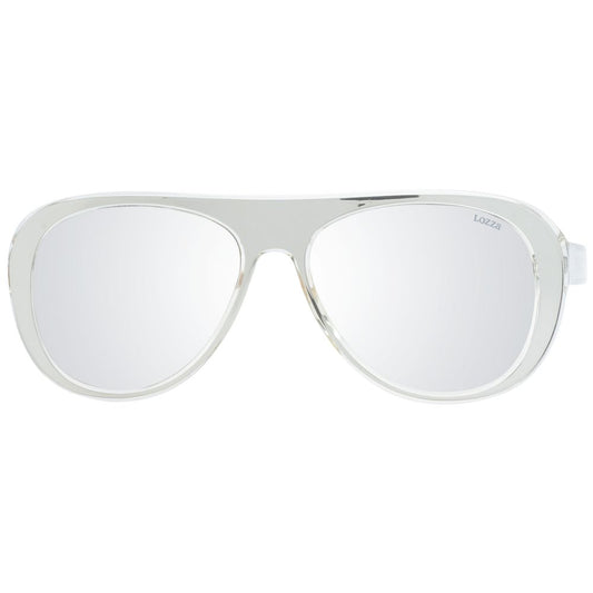 Lozza Sonnenbrille aus Silber, Acetat und Kunststoff