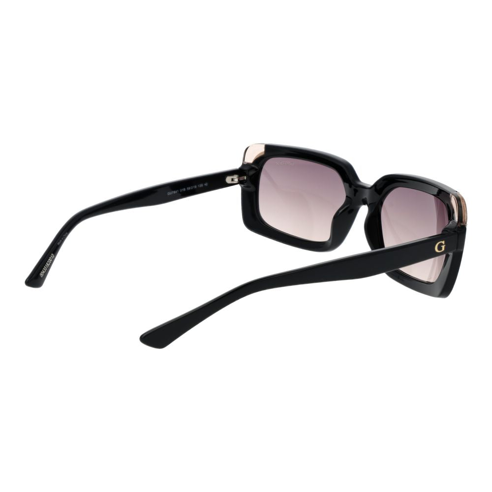 Guess Schwarze Sonnenbrille aus Kunststoff