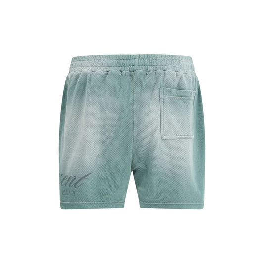 Represent Grüne Baumwoll-Bermuda-Shorts