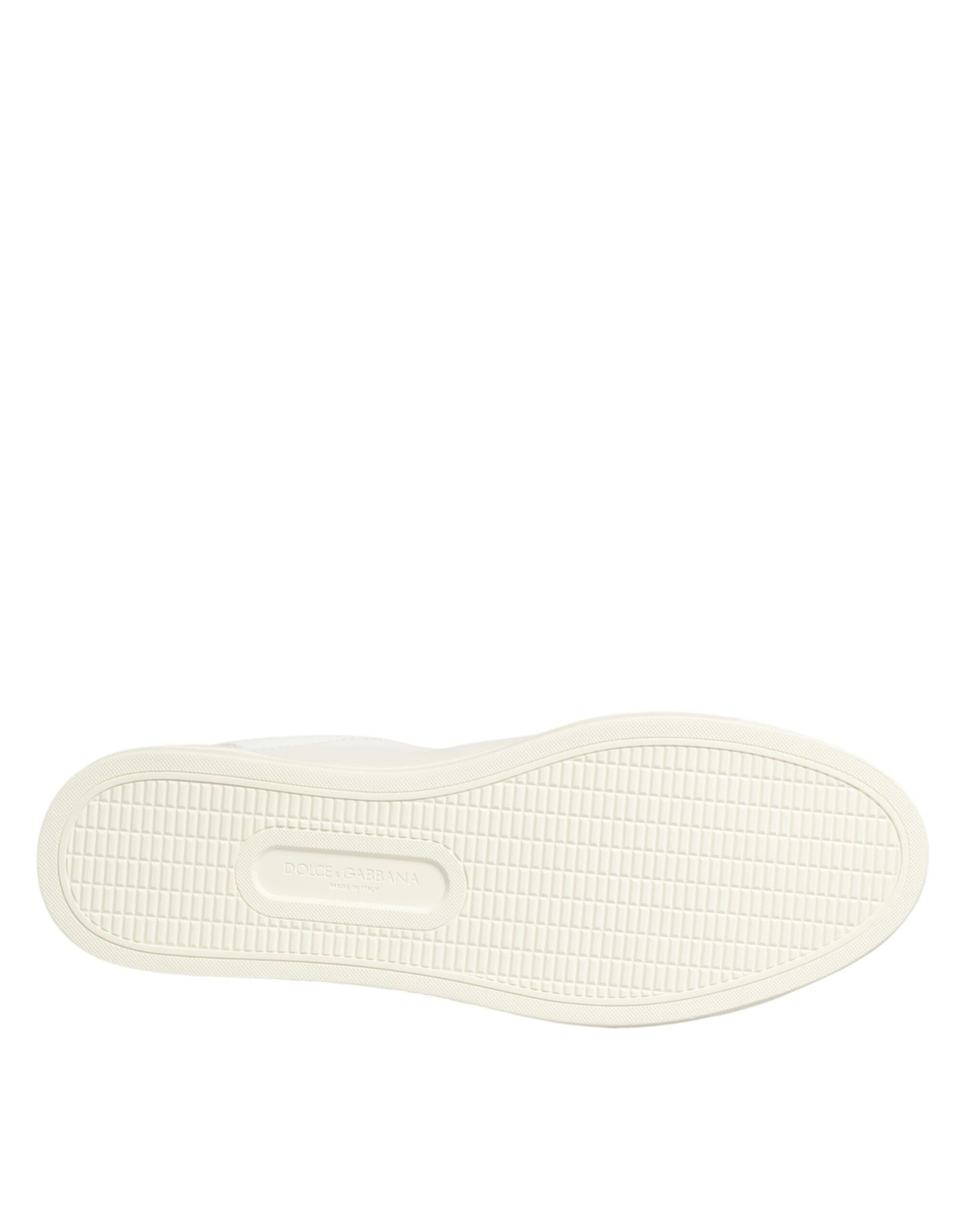 Dolce & Gabbana Weiße Sneakers mit Herz-Verzierung