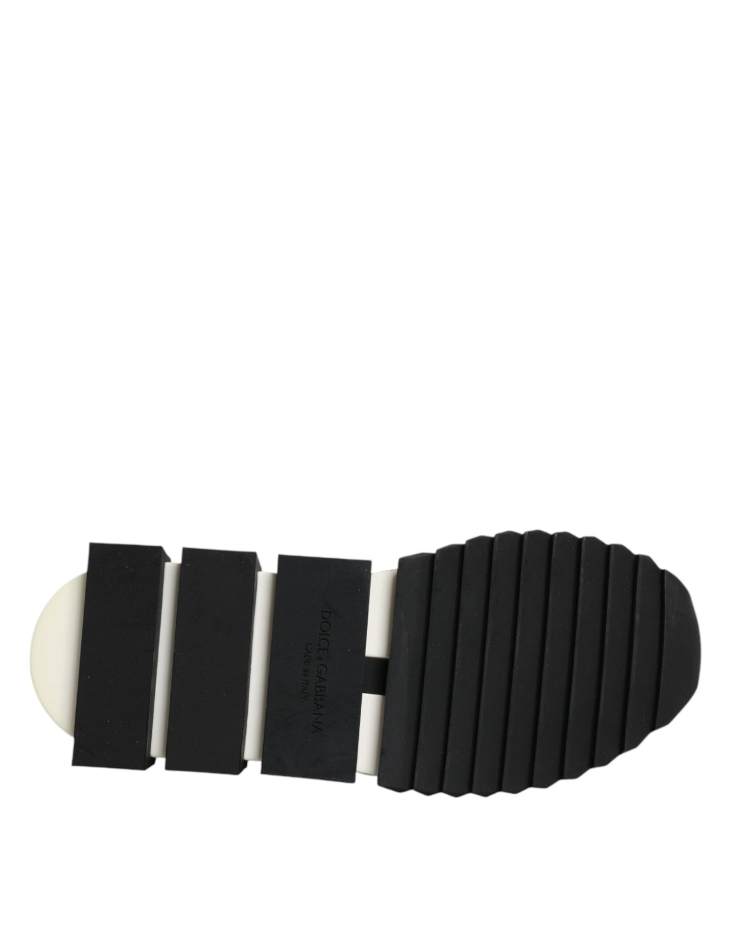 Dolce & Gabbana Schwarze Sorrento Sneaker mit Strass-Details