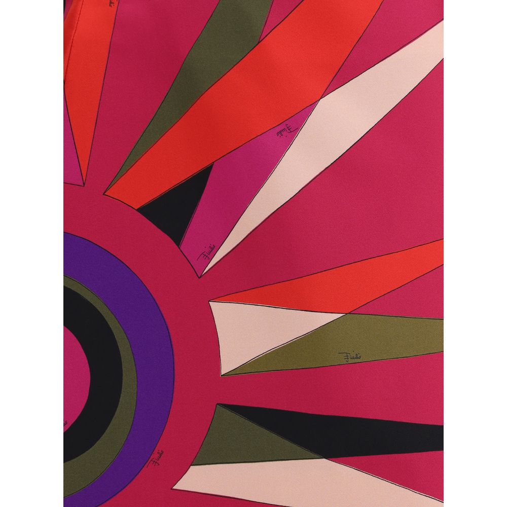 Emilio Pucci Buntes Minirock aus Acetat