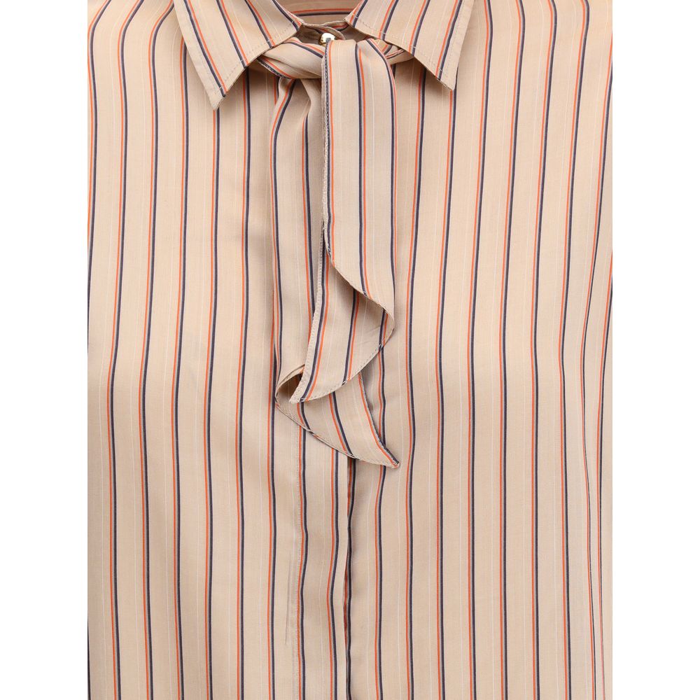 Cruna Hemd aus Viskose mit Muster in mehreren Farben