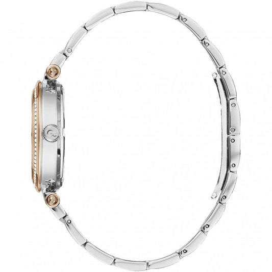 GC Silberne Edelstahl-Dress-Watch