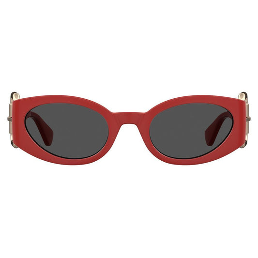 Moschino Rote Resin-Sonnenbrille