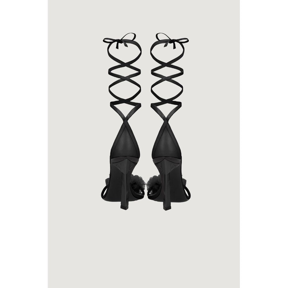 Aniye By Schwarze Leder-Pumps mit hohem Absatz