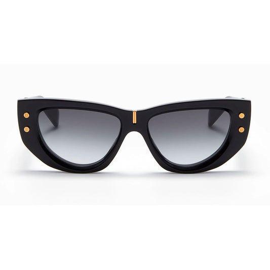 Balmain Schwarze Sonnenbrille aus Acetat