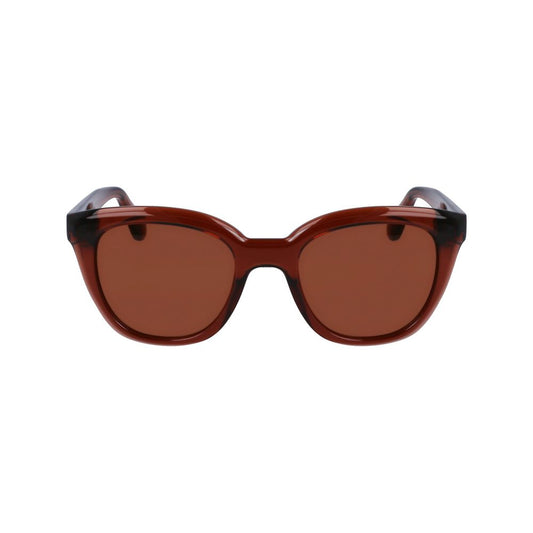 Ferragamo Braune Injected Sonnenbrille
