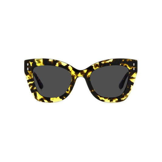 Isabel Marant Gelbe Sonnenbrille aus Acetat