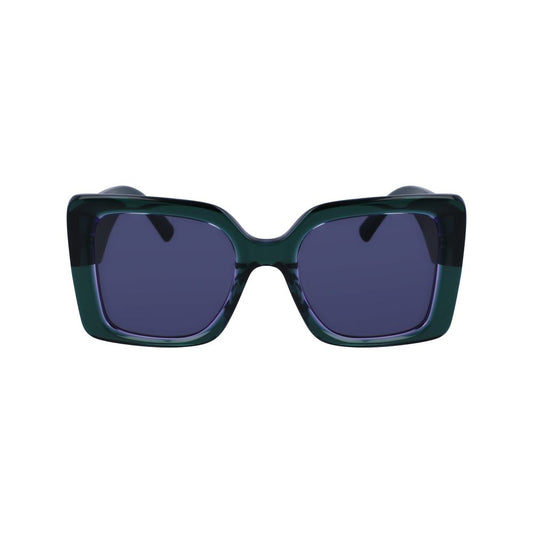 Karl Lagerfeld Lila Sonnenbrille aus Acetat