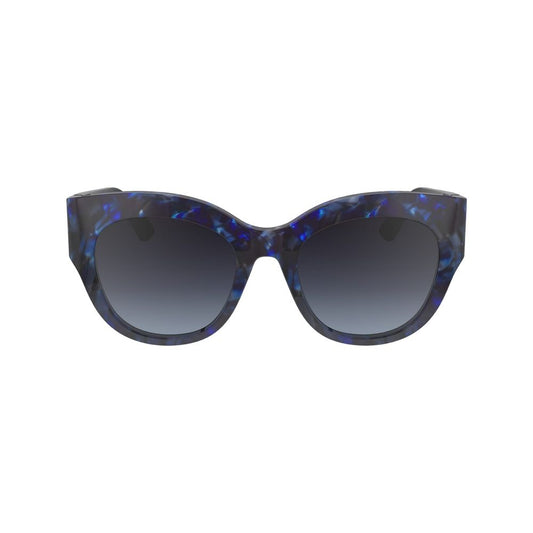 Longchamp Acetat-Sonnenbrille in Blau