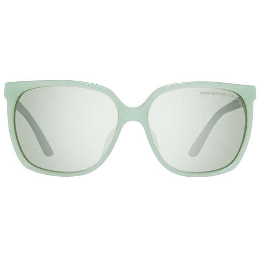 Porsche Design Grüne Sonnenbrille aus Acetat