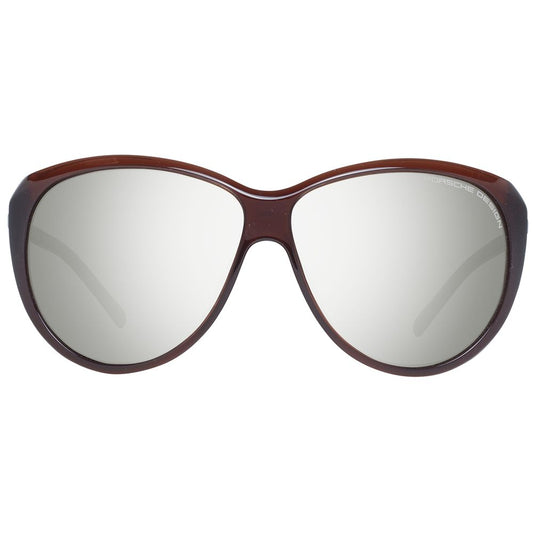 Porsche Design Braune Polyamid-Sonnenbrille