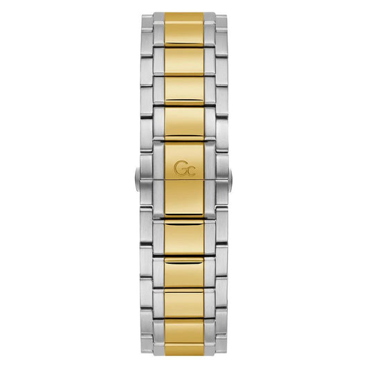 GC Graue Edelstahl-Dress-Watch