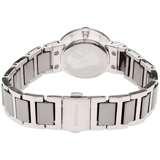 BERING Silberne Edelstahl-Dress-Watch
