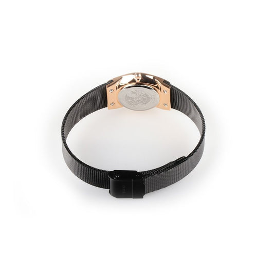 BERING Schwarze Edelstahl-Dress-Watch