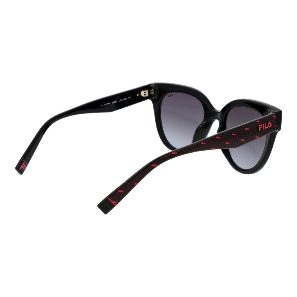 Fila Schwarze Sonnenbrille aus Kunststoff