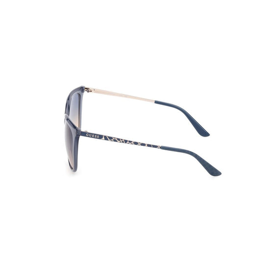 Guess Blaue Resin-Sonnenbrille