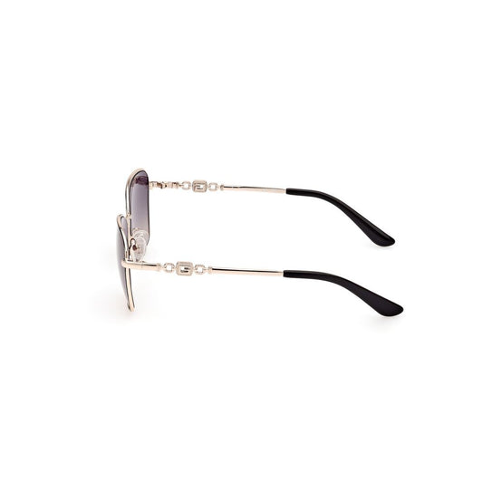 Guess Metall-Sonnenbrille in Gold