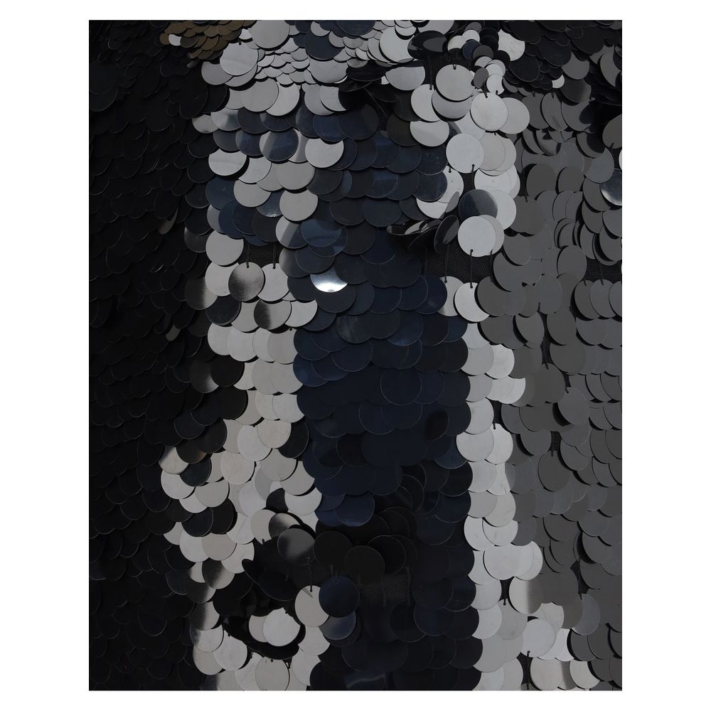 Max Mara Schwarzes Polyester-Cocktailkleid