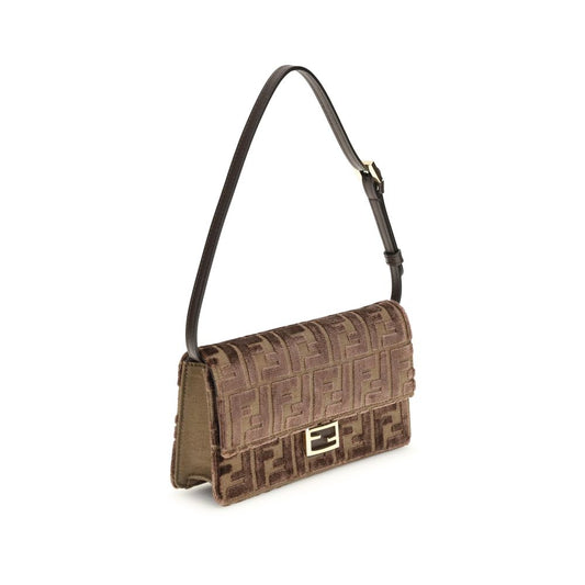 Fendi Braunes Lederportemonnaie