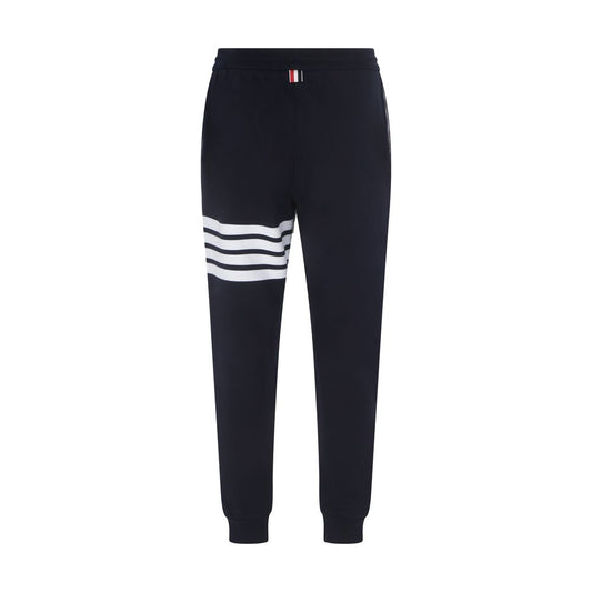 Thom Browne Blaue Baumwoll-Jogginghose (Trainingshose)