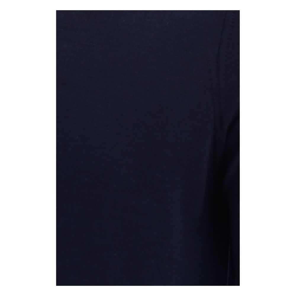 Brunello Cucinelli Blauer Wollfleece-Sweatshirt