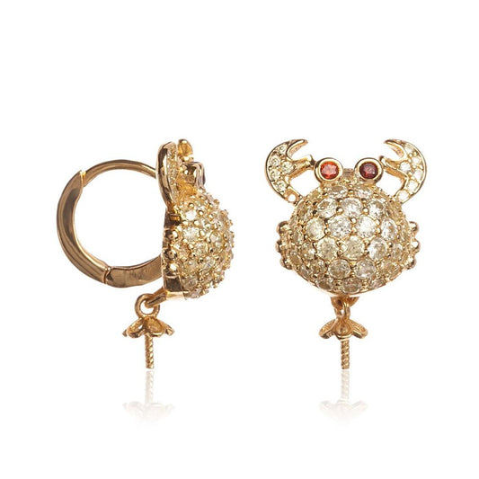 Lancaster Goldene Silberohrringe