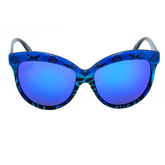 Italia Independent Blaue Sonnenbrille aus Acetat