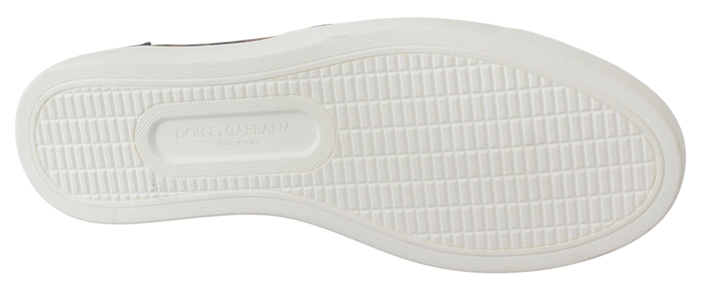 Dolce & Gabbana Leder Leopard #dgfamily Loafers Schuhe