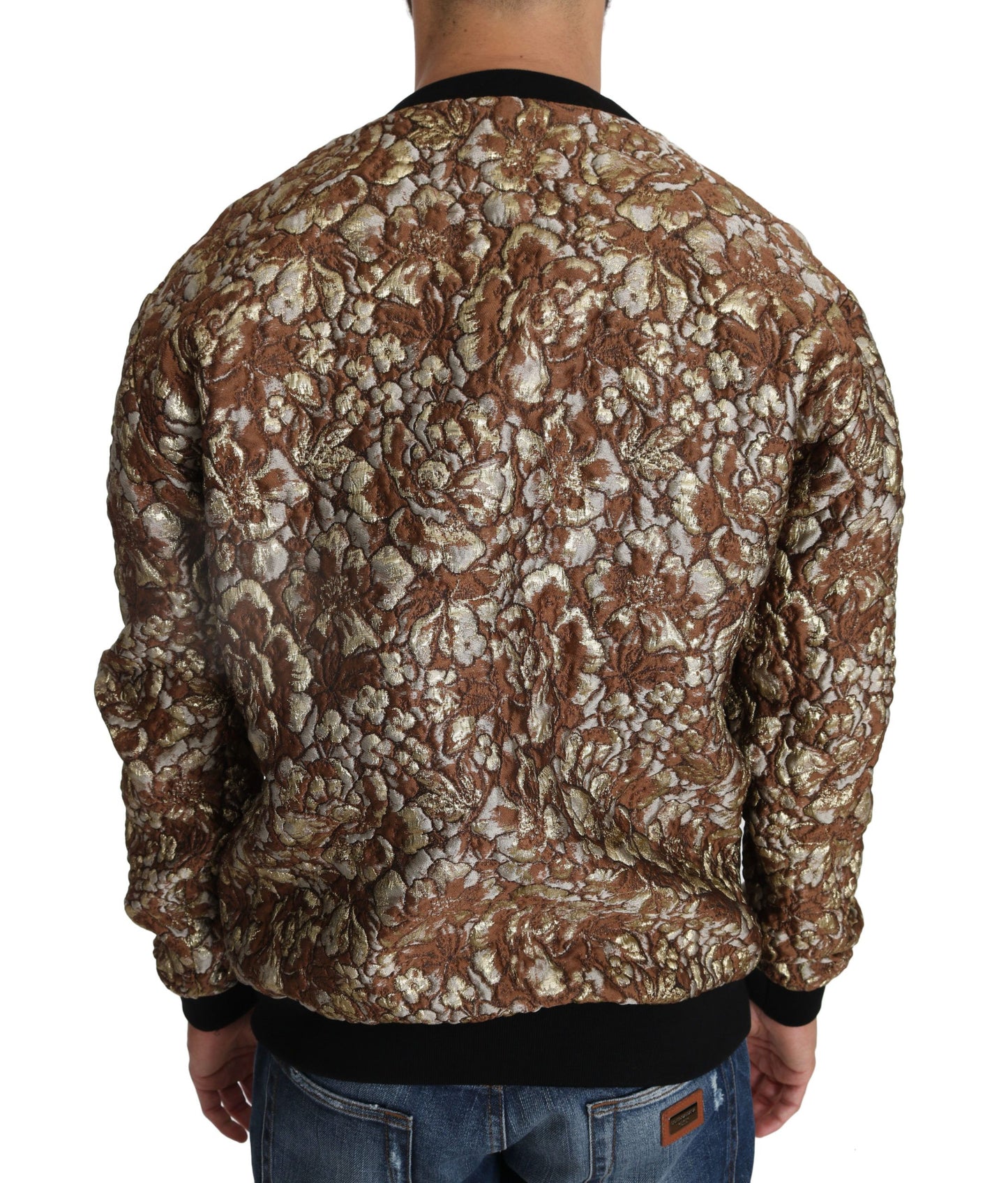 Dolce & Gabbana Multicolor MAMBO Jacquard-Ananas-Pullover