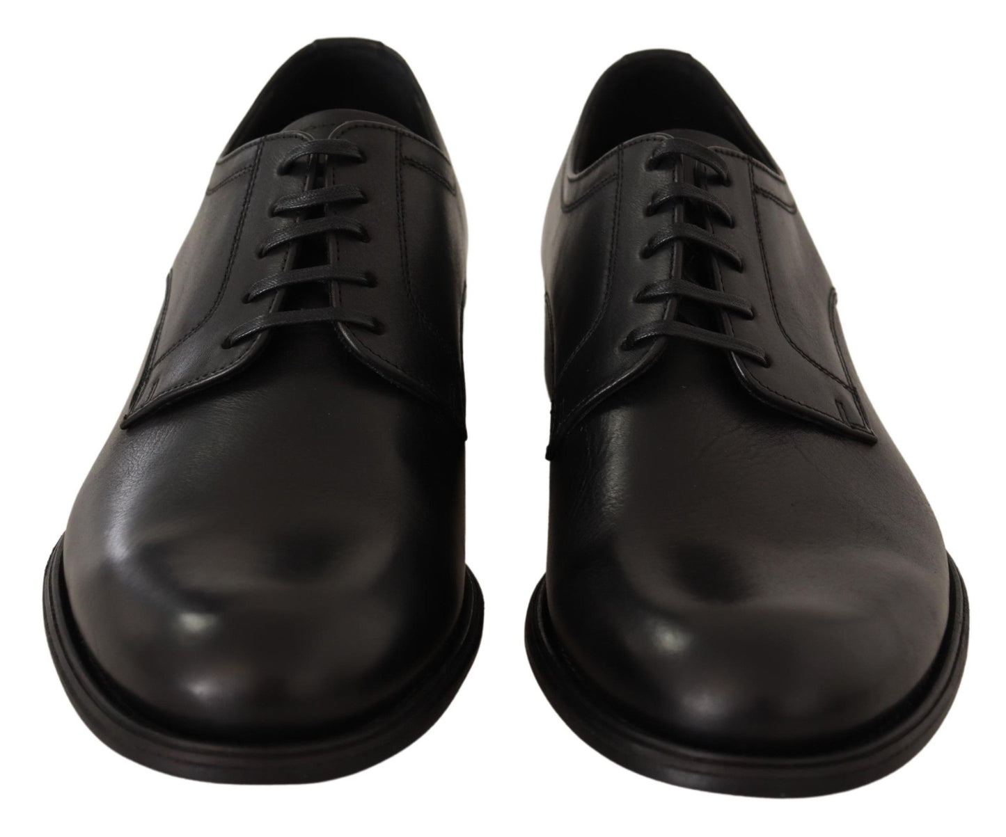 Dolce & Gabbana Schwarze Lederschnürschuhe für Herren Formaler Derby