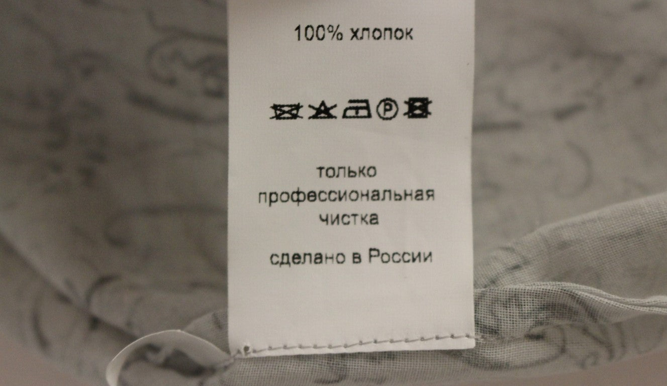 Vika Gazinskaya Blaue Baumwollbluse Tunika