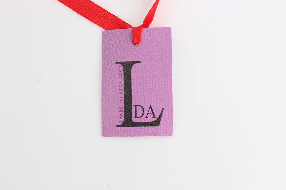 Lanre Da Silva Ajayi Multicolor Organza-Bleistiftrock