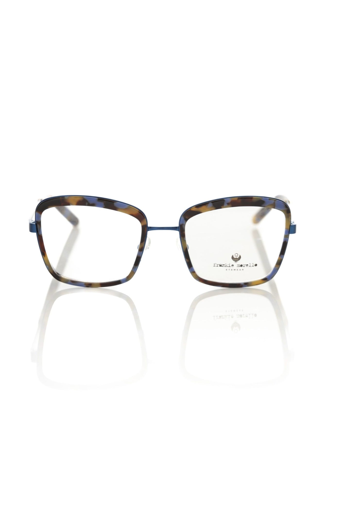 Frankie Morello Damenbrille mit Blauem Metallic-Gestell