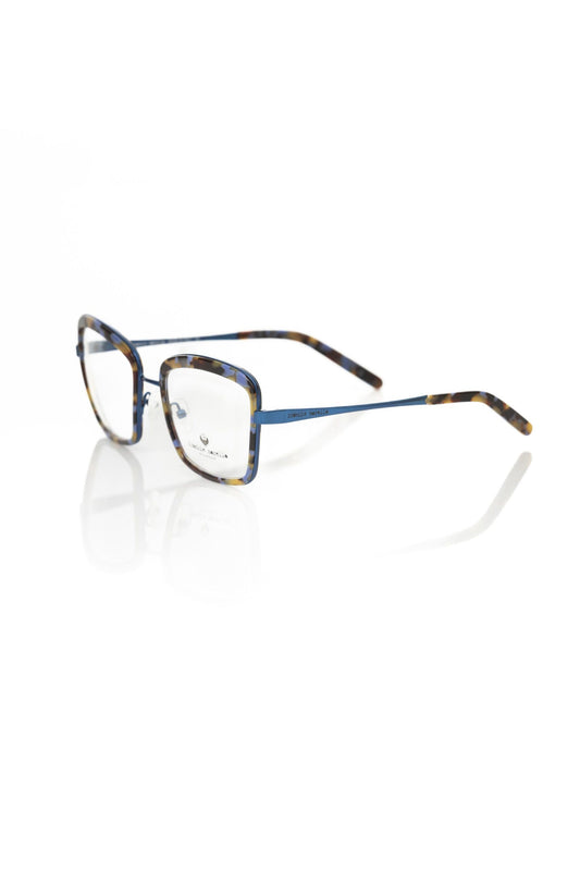 Frankie Morello Damenbrille mit Blauem Metallic-Gestell
