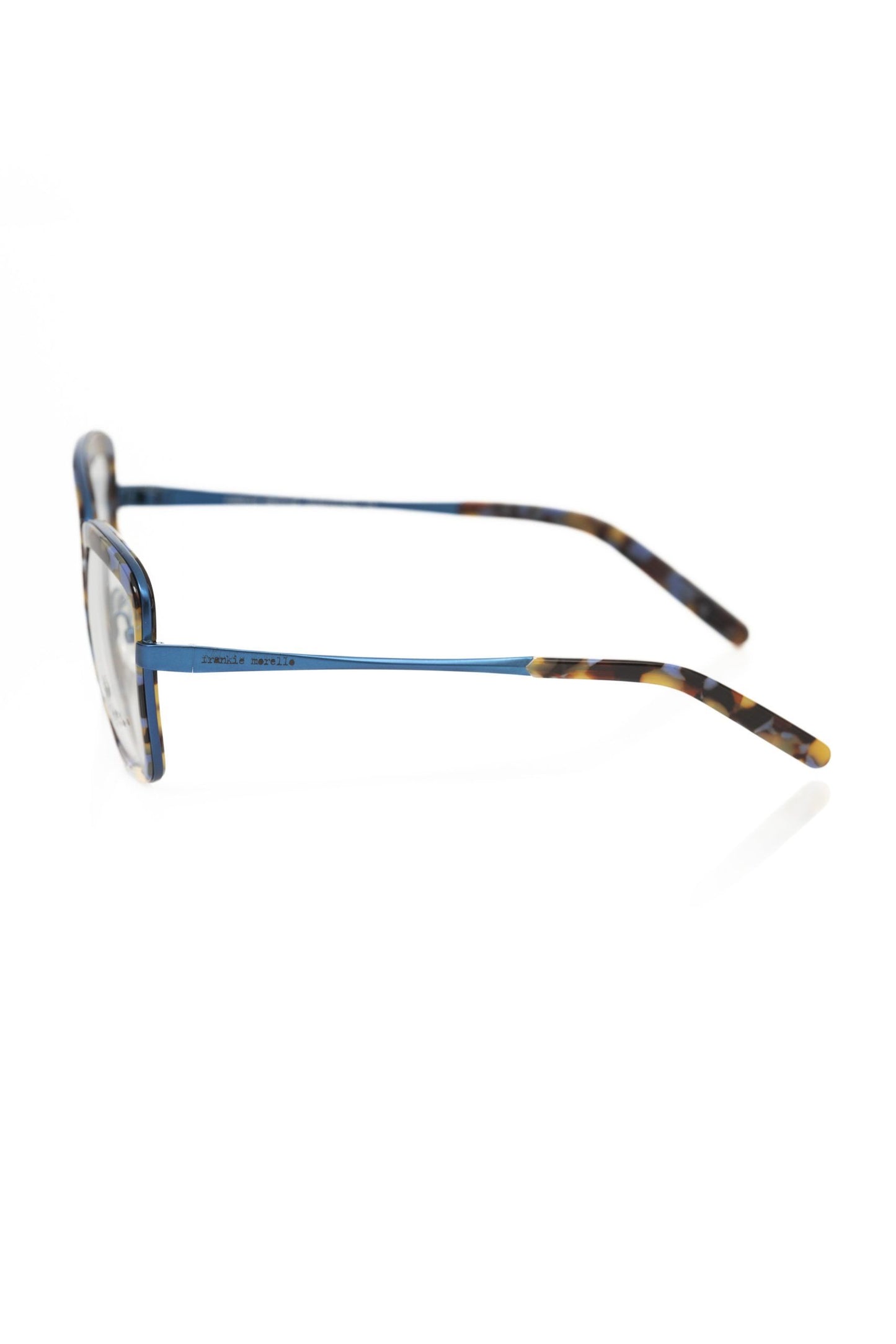Frankie Morello Damenbrille mit Blauem Metallic-Gestell