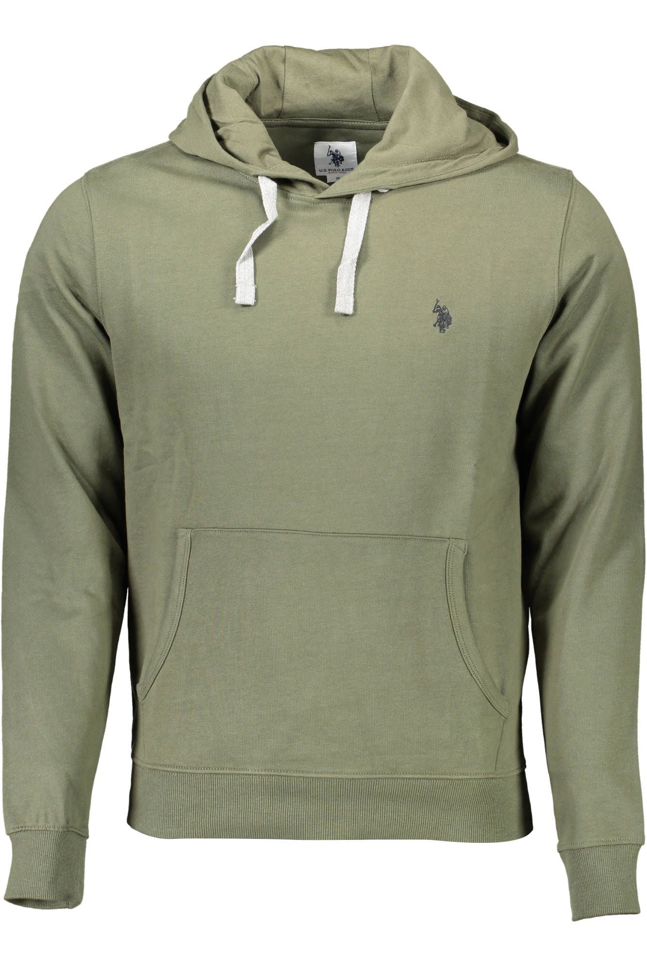 U.S. POLO ASSN. Grüner Baumwollpullover für Männer