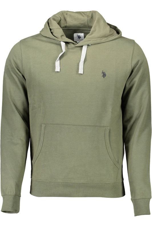 U.S. POLO ASSN. Grüner Baumwollpullover für Männer