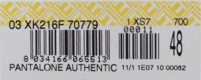 Acht Blaue Baumwolle Regular Straight Fit Jeans