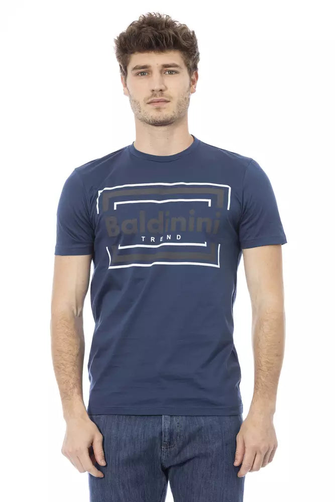 Baldinini Trend Baumwoll-T-Shirt für Herren in Blau