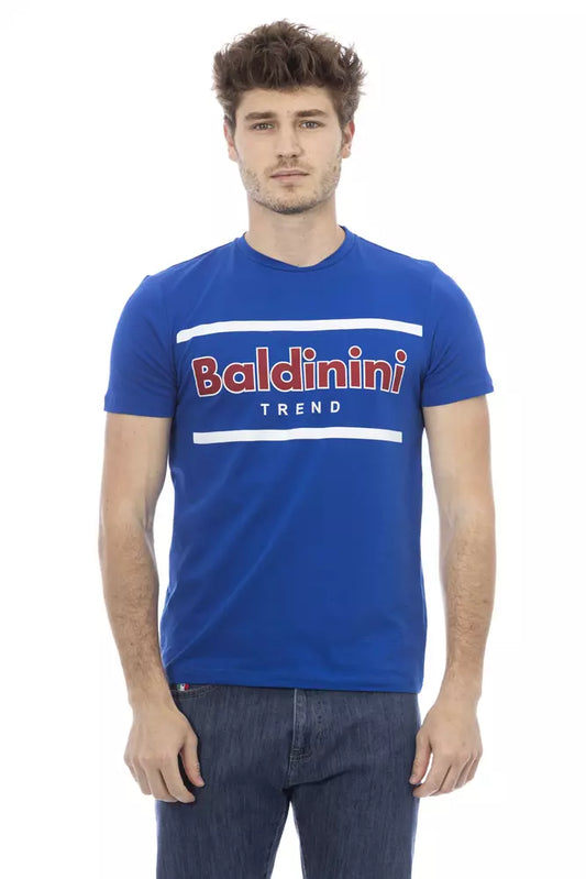 Baldinini Trend Baumwoll-T-Shirt für Herren in Blau