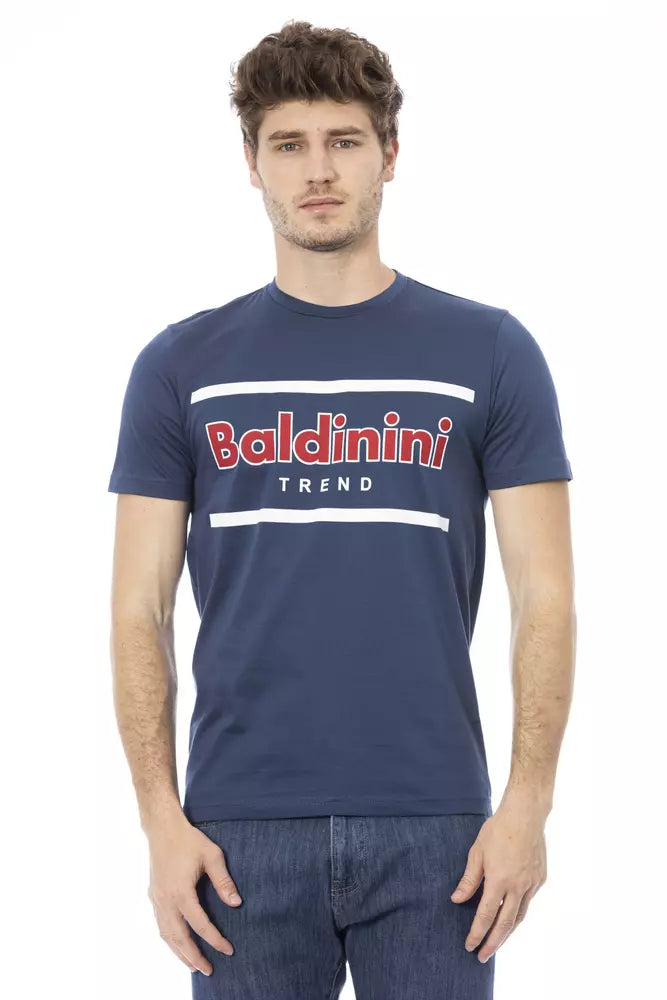 Baldinini Trend Baumwoll-T-Shirt für Herren in Blau