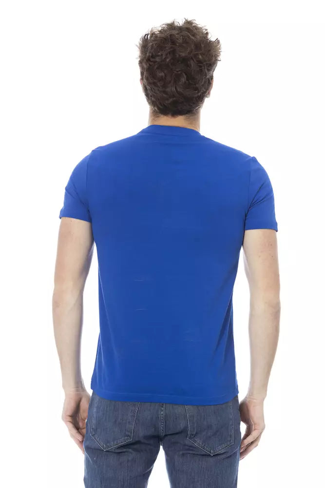 Baldinini Trend Baumwoll-T-Shirt für Herren in Blau
