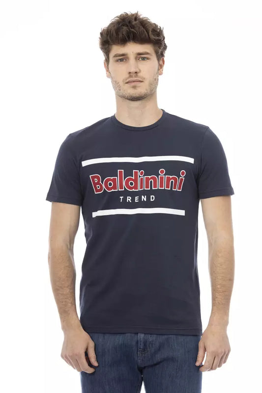 Baldinini Trend Baumwoll-T-Shirt für Herren in Blau
