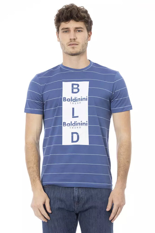 Baldinini Trend Baumwoll-T-Shirt für Herren in Blau