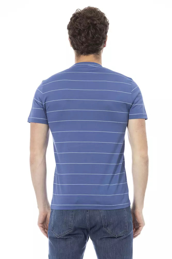 Baldinini Trend Baumwoll-T-Shirt für Herren in Blau