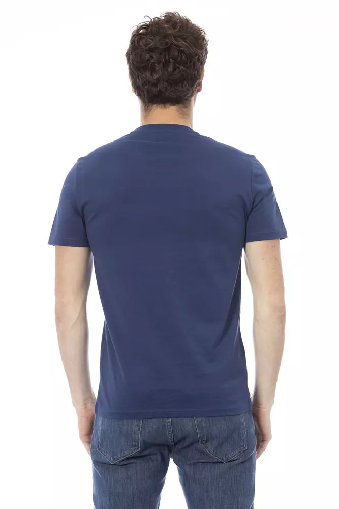 Baldinini Trend Baumwoll-T-Shirt für Herren in Blau