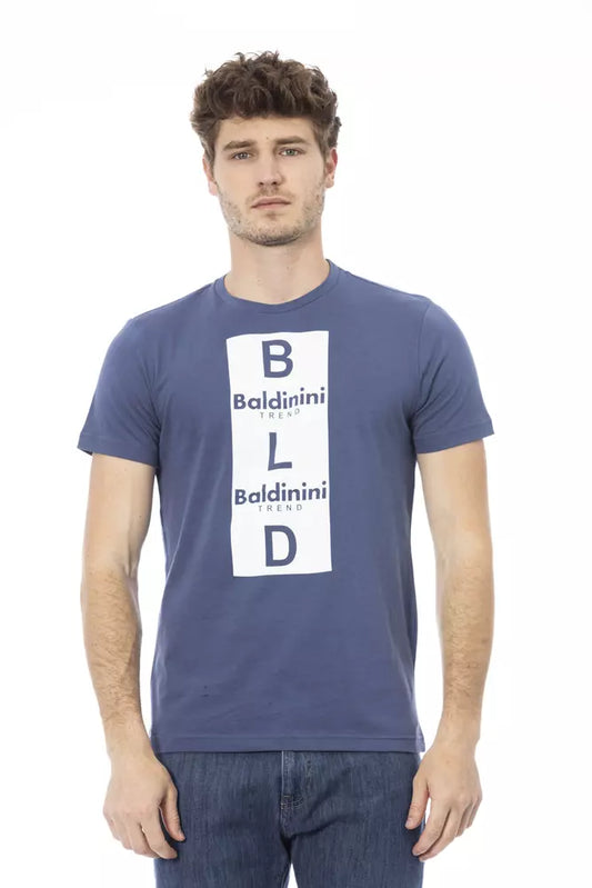 Baldinini Trend Baumwoll-T-Shirt für Herren in Blau